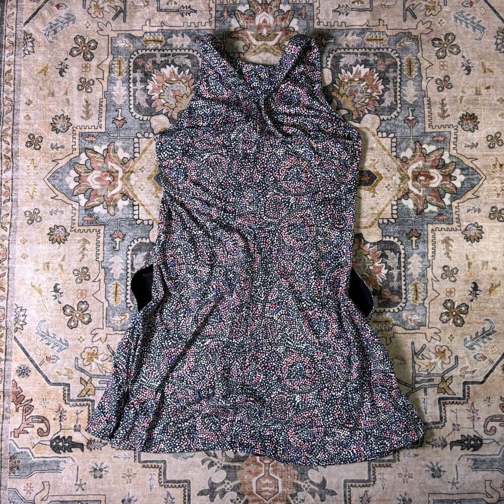 Title Nine Bia dress mosaic print athletic outdoor pockets comfy women’s Large - Picture 12 of 16